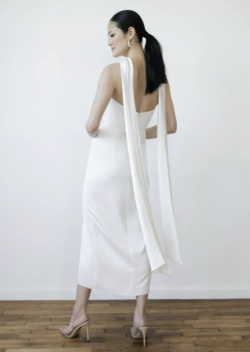 Jenny Yoo Little White Dress Perla - Image 2
