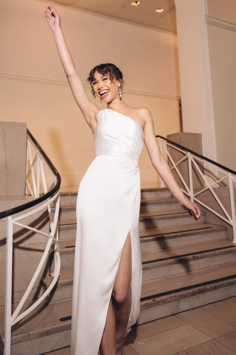 Jenny Yoo Little White Dress Sasha