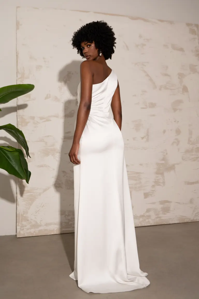 Jenny Yoo Little White Dress Sasha - Image 5