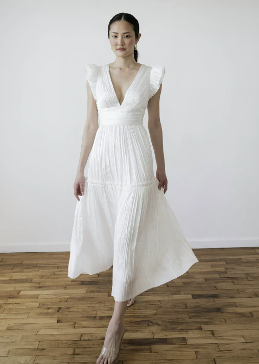 Jenny Yoo Little White Dress Vienna