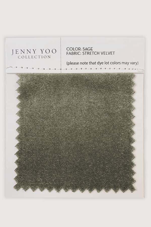 Jenny Yoo Stretch Velvet Swatch Card - Image 9