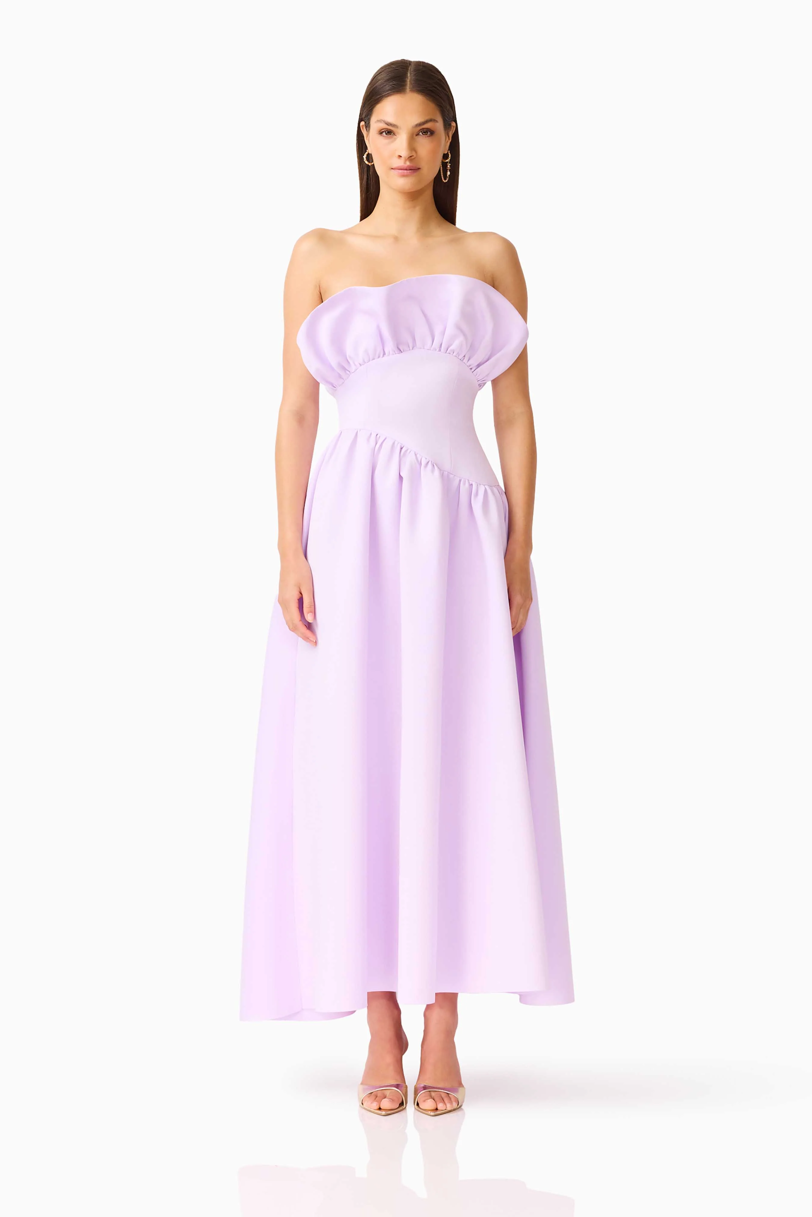 Laurel Sleeveless Maxi Dress in Lilac - Image 7