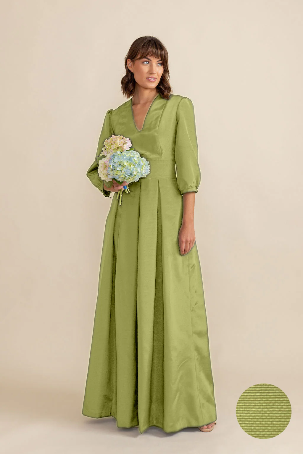 Lola Bodice with Dahlia Skirt in Drapey Bengaline - Image 12