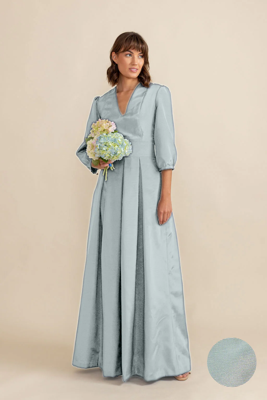 Lola Bodice with Dahlia Skirt in Drapey Bengaline - Image 14