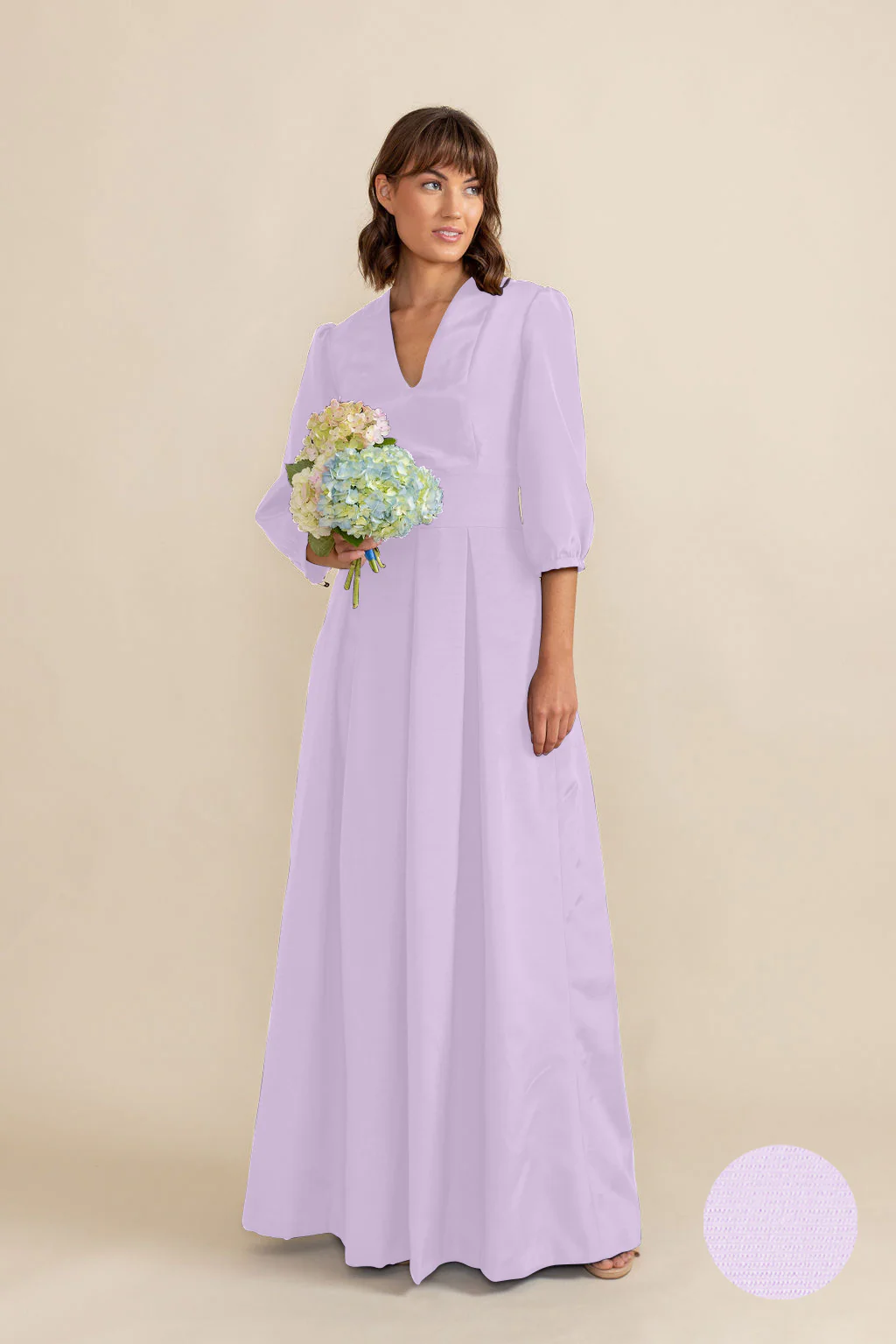 Lola Bodice with Dahlia Skirt in Drapey Bengaline - Image 7