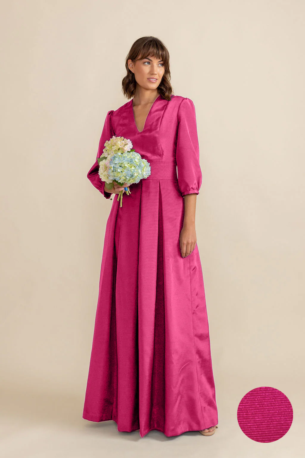 Lola Bodice with Dahlia Skirt in Drapey Bengaline - Image 8