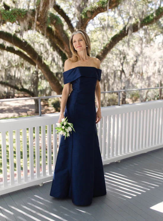 LulaKate Christy Evening Dress in Shantung - Image 3