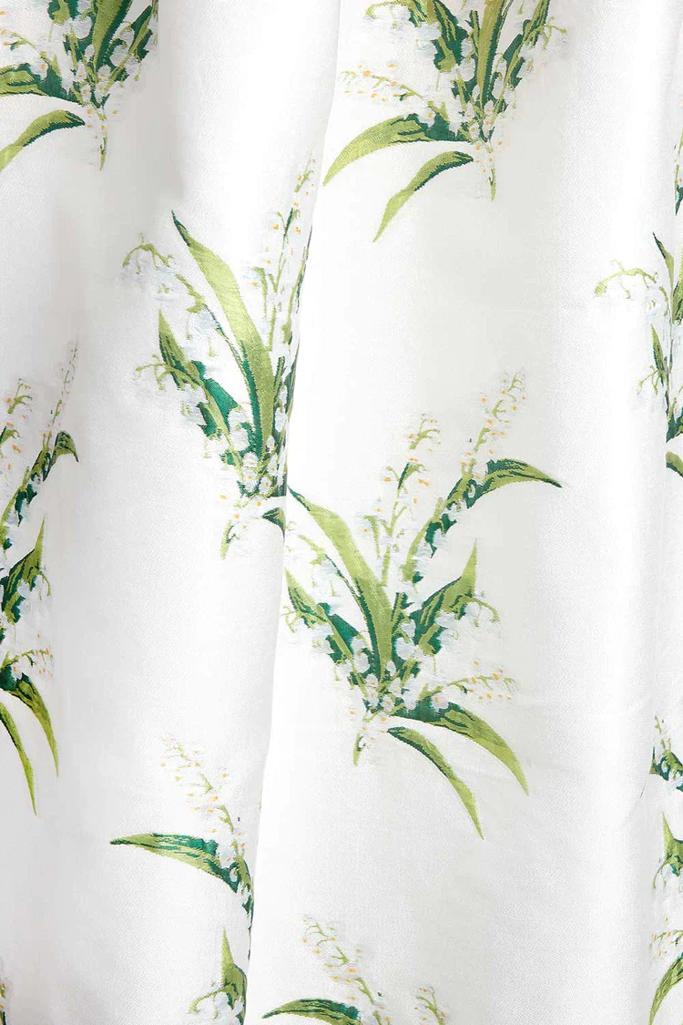 LulaKate Lily of the Valley Jacquard Swatch - Image 3