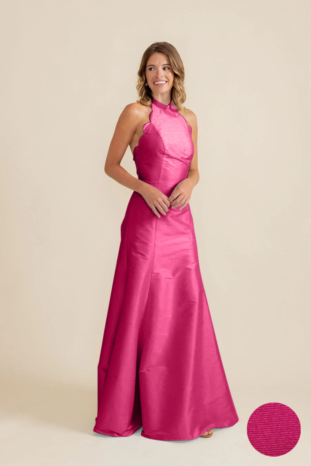 Margot Bodice with Trumpet Skirt in Drapey Bengaline - Image 9