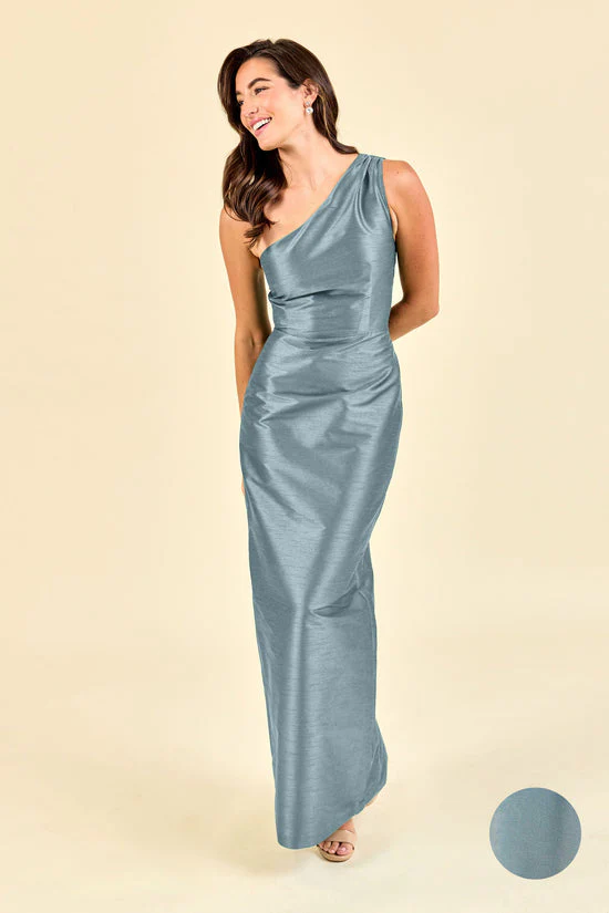 Marissa Bodice with Straight Skirt in Drapey Bengaline - Image 9