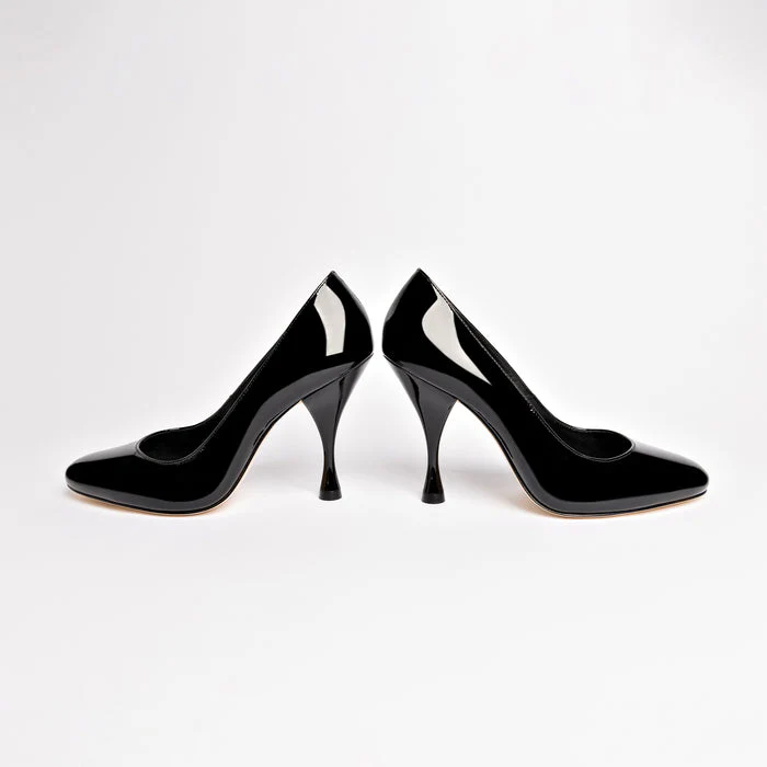 Michelle Pump In Black Patent Leather - Image 7
