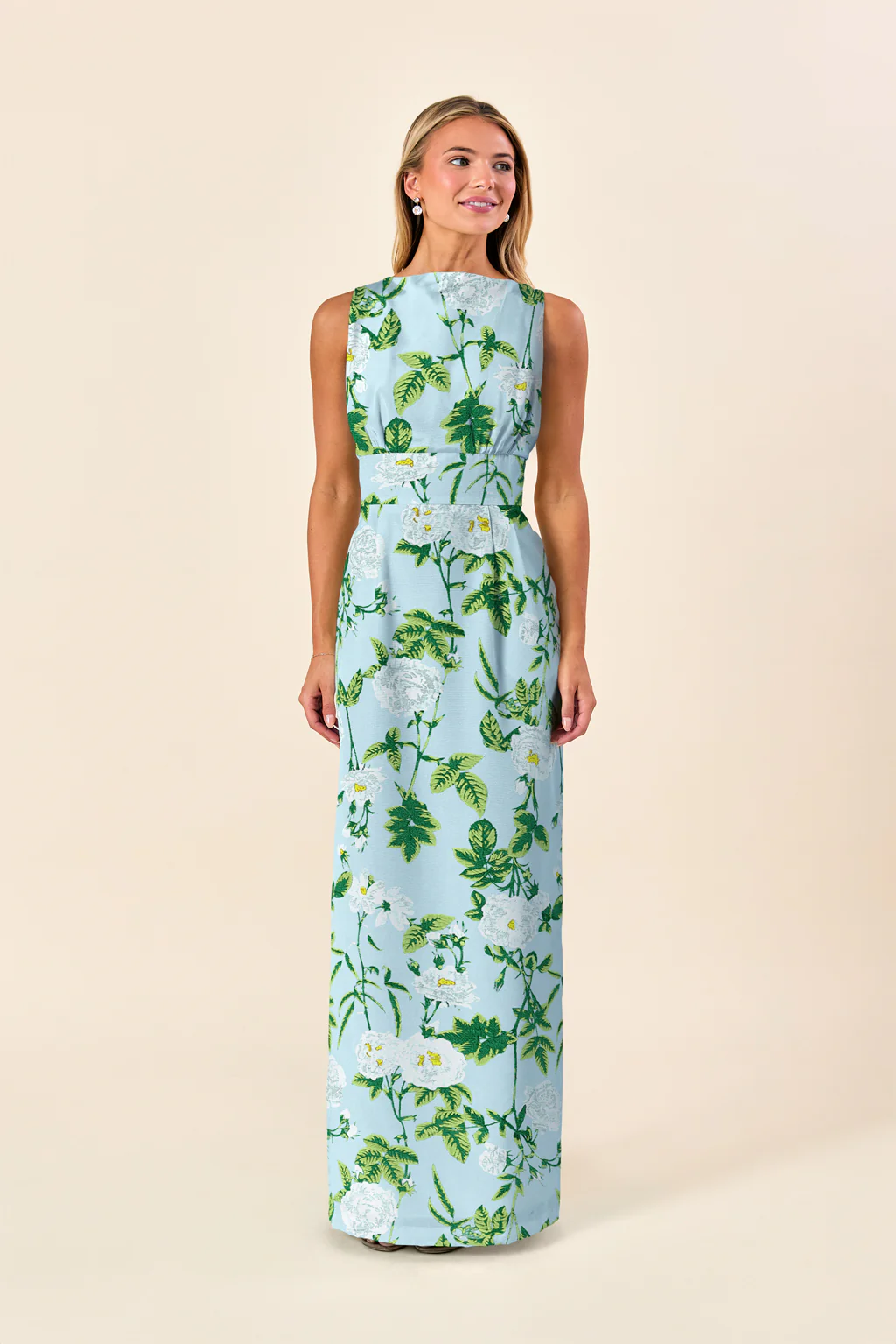 Sabrina Bodice with Brunch Skirt in Camellia Jacquard - Image 4