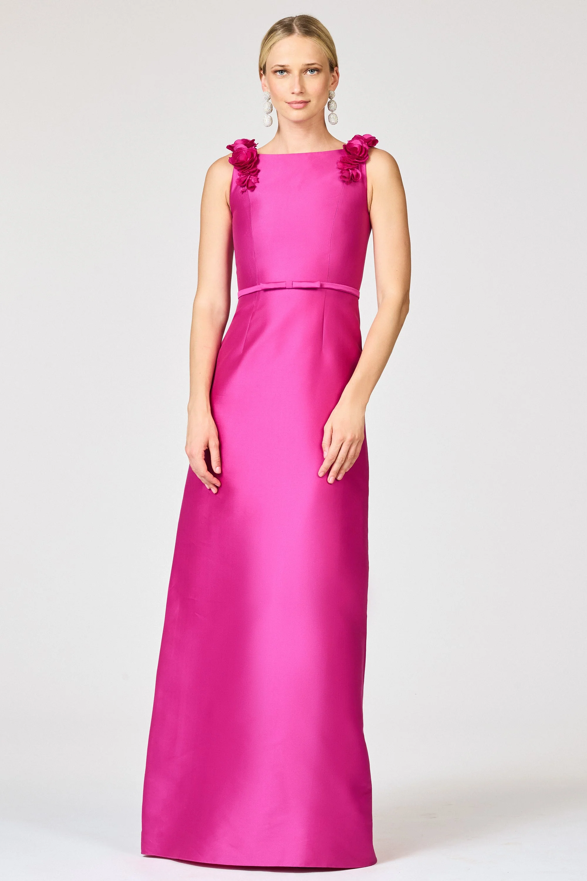 Sachin & Babi Thea Gown in Magenta - Image 2