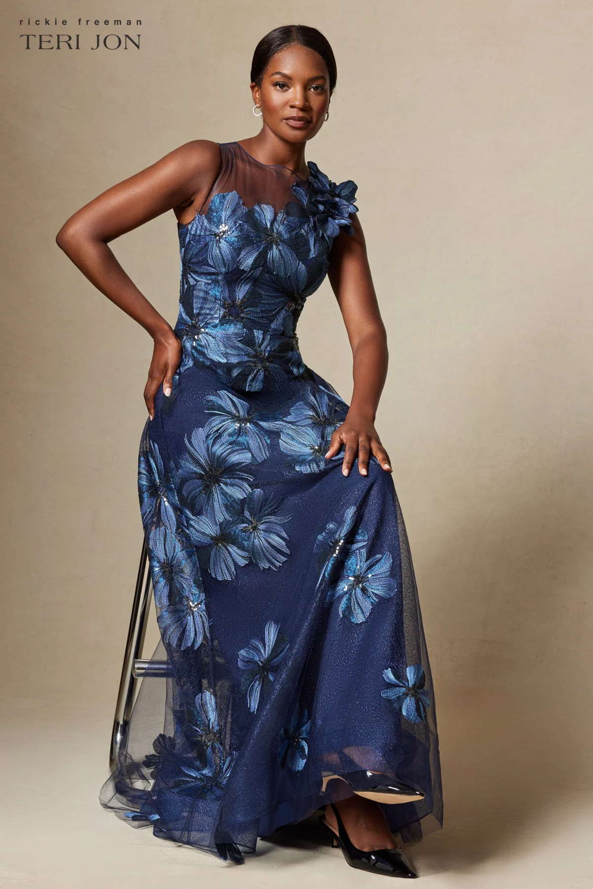 Teri Jon Dress 237016 - Image 7