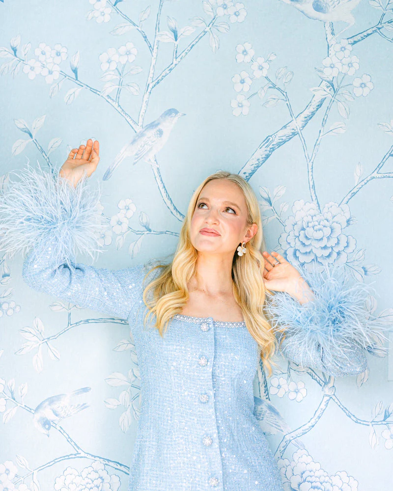 The Madeleine Earrings in Aquamarine - Image 2