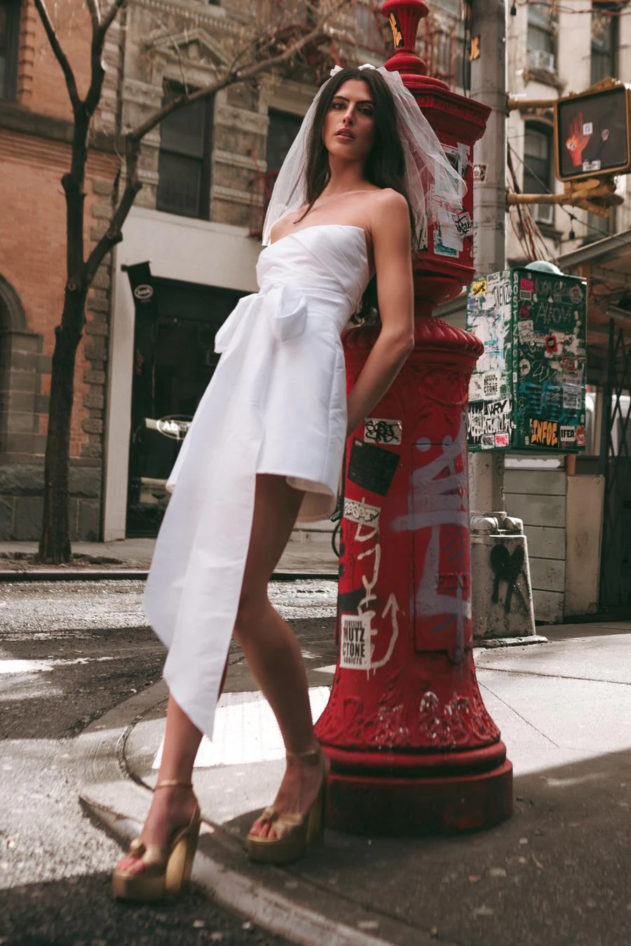 By Watters Little White Dress Beckford 39313 - Image 5