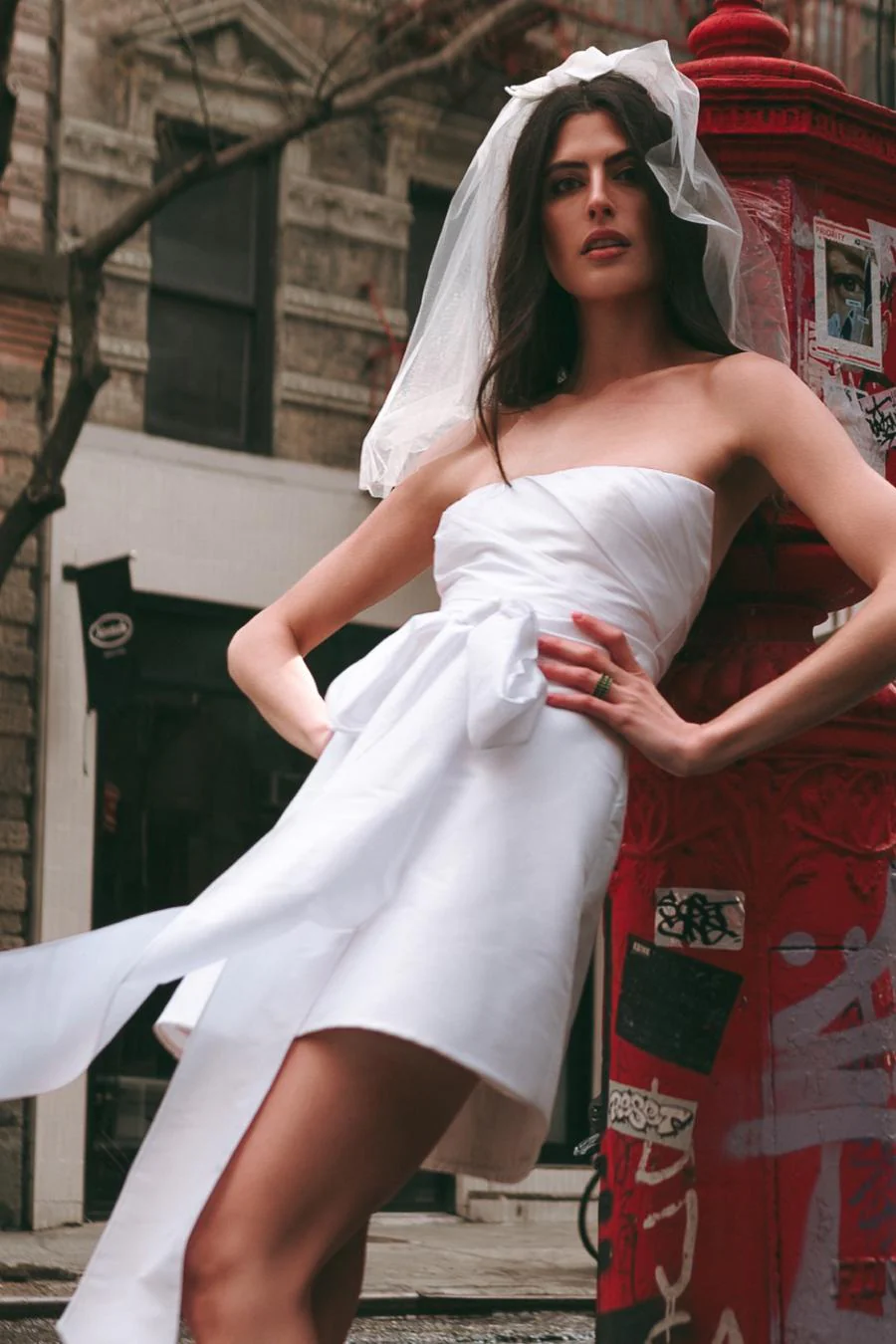 By Watters Little White Dress Beckford 39313 - Image 8