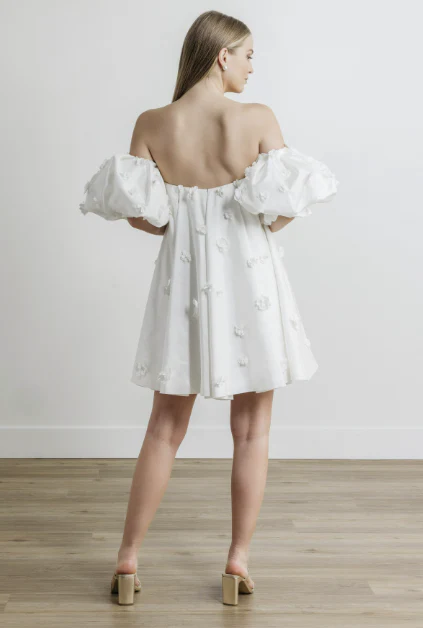 By Watters Little White Dress Posie 39324 - Image 10