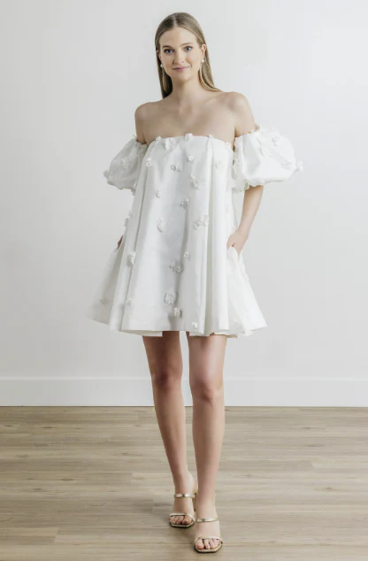 By Watters Little White Dress Posie 39324 - Image 12