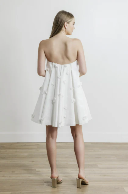 By Watters Little White Dress Posie 39324 - Image 7